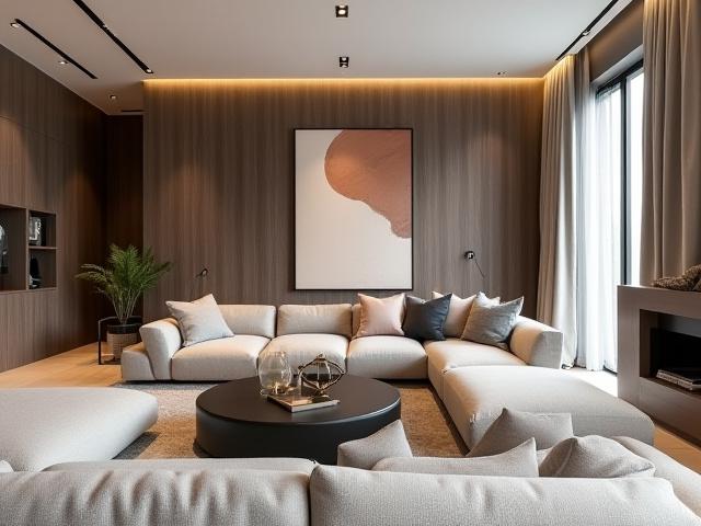 Stylish interior design project featuring modern homeware